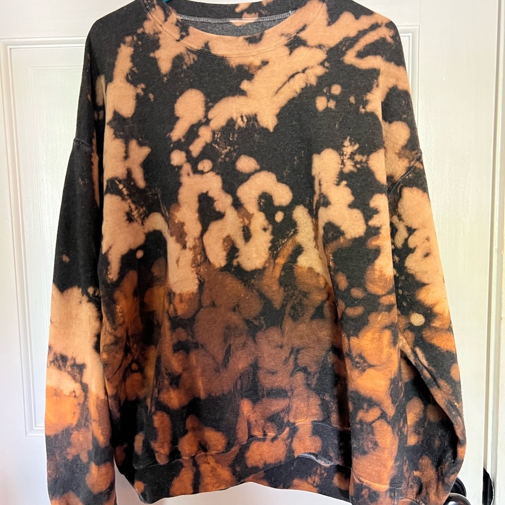 Urban Outfitters reverse tie dye crew neck